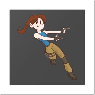 Tiny Lara Croft Posters and Art